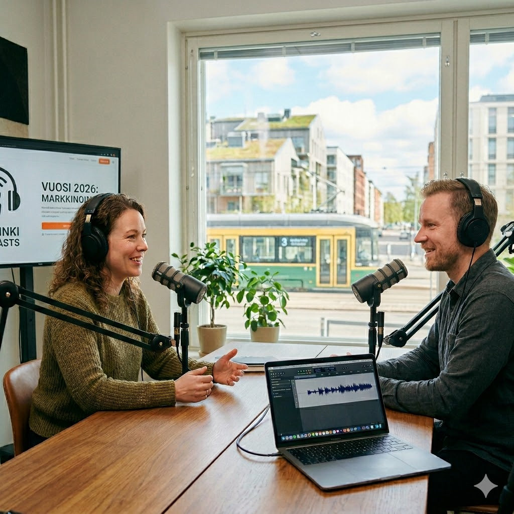 Uusi podcast työn alla? Näin otat yleisösi haltuun vuonna 2026