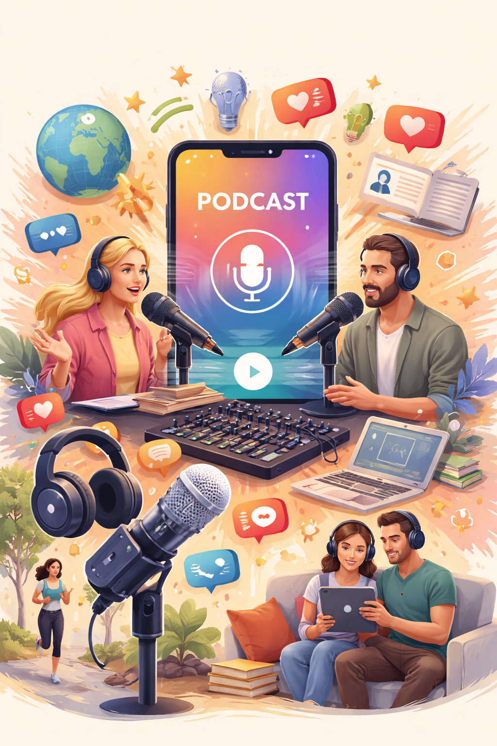 Podcastit ovat mullistaneet tiedonvälityksen