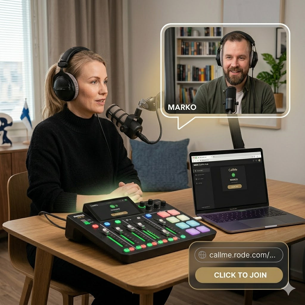 Podcast etänä: Näin saavutat studiolaadun sijainnista riippumatta