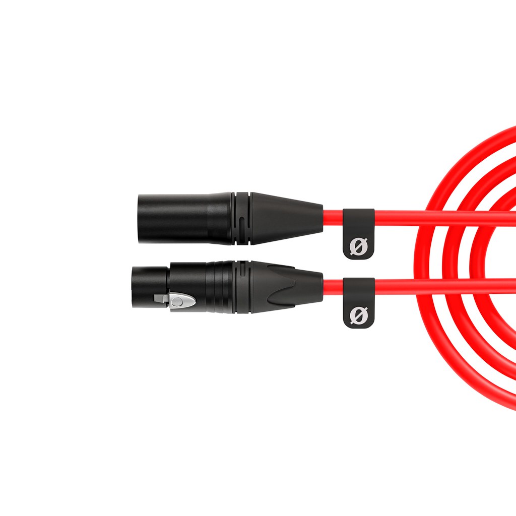 RODE XLR Cable 3m Red (Saatavilla noin - Available aprox.  10.6)