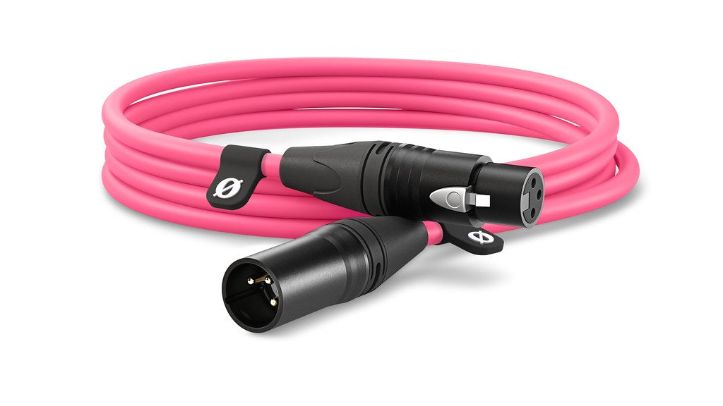 RØDE XLR Cable 3m Pink
