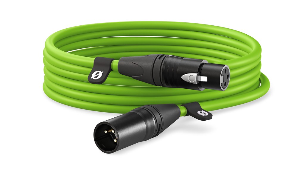 RODE XLR Cable 6m Green