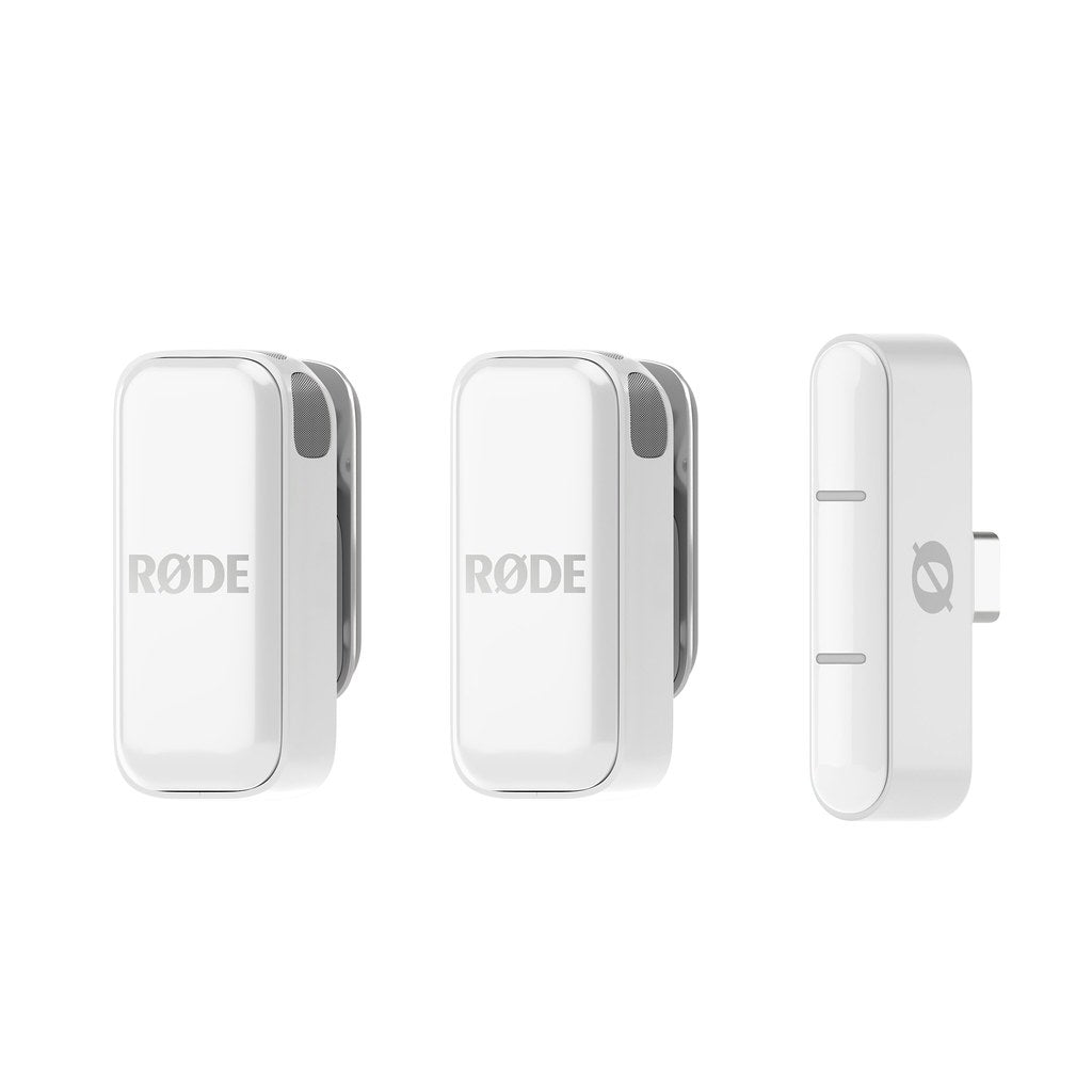 RODE Wireless Micro (USB-C White) (Saatavilla noin - Available aprox.  10.6)