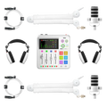 Dual Podcast Kit (Valkoinen) (Saatavilla noin - Available aprox.  10.6)