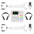 Dual Podcast Kit (RODECaster Pro II, Valkoinen) (Saatavilla noin - Available aprox.  10.6)