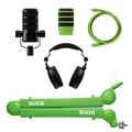 USB Podcast Expansion Kit (Vihreä)