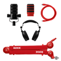 USB Podcast Expansion Kit (Punainen)