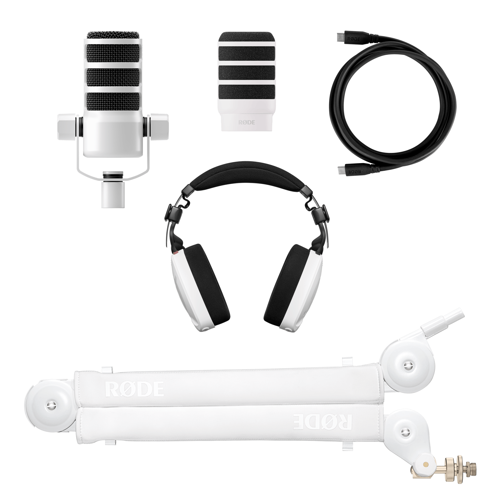 USB Podcast Expansion Kit (Valkoinen)