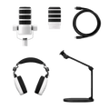 USB Podcast Kit (Valkoinen)