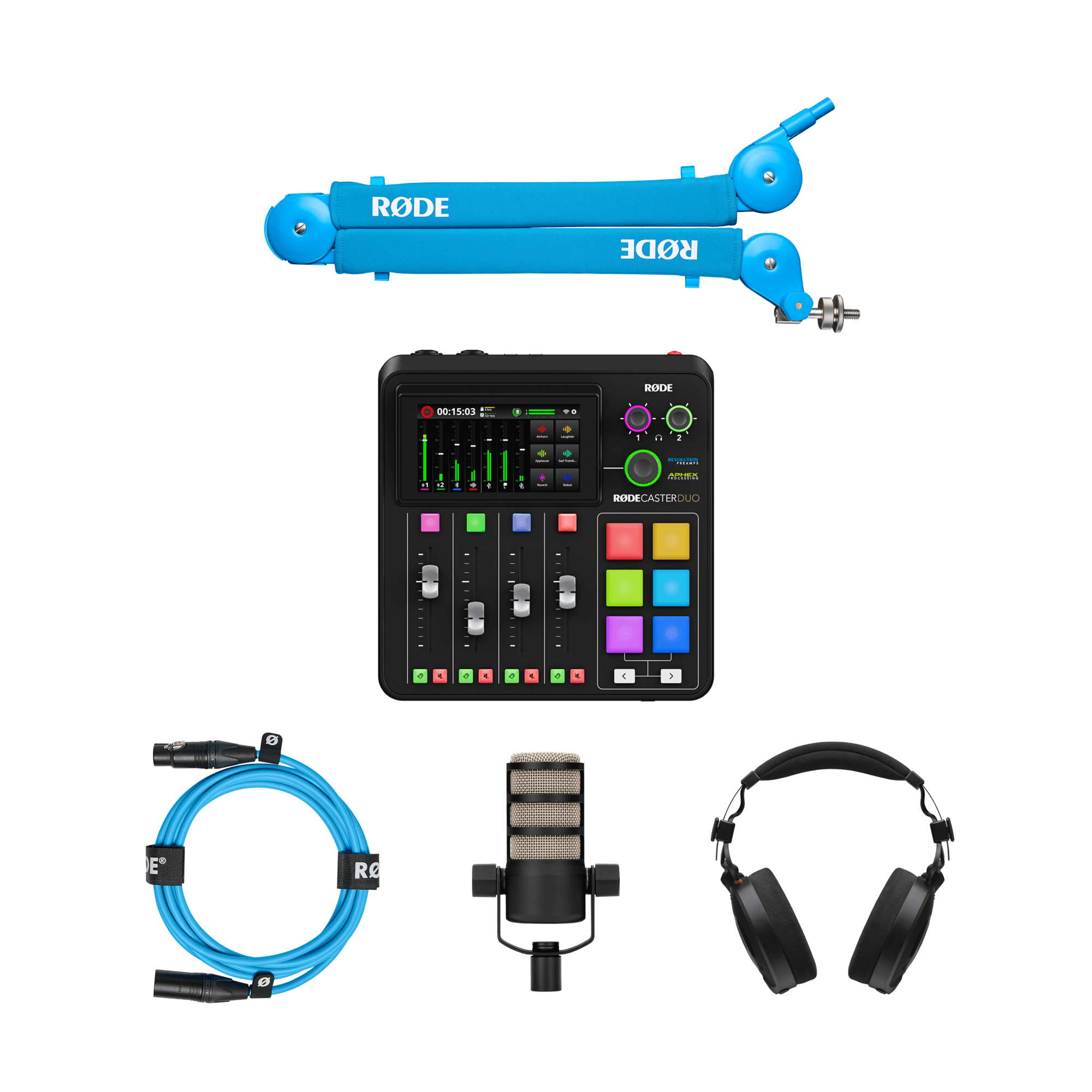 Solo Podcast Kit (Sininen)
