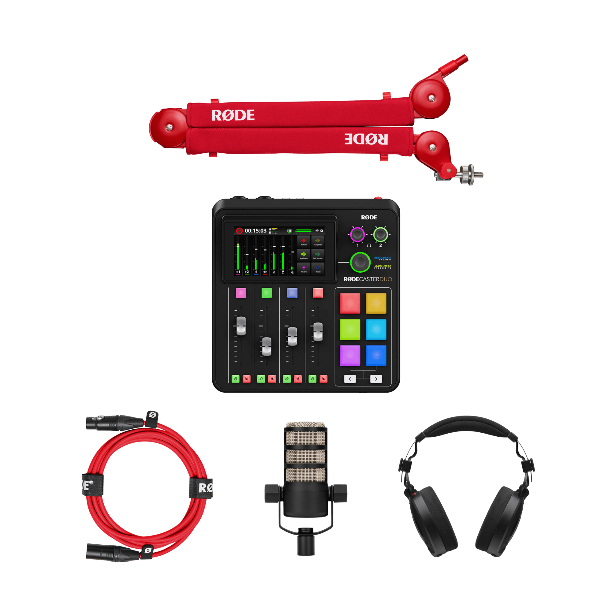 Solo Podcast Kit (Punainen) (Saatavilla noin - Available aprox.  10.6)