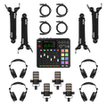 Ultimate Podcast Kit (Musta)