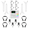 Ultimate Podcast Kit (Valkoinen) (Saatavilla noin - Available aprox.  10.6)