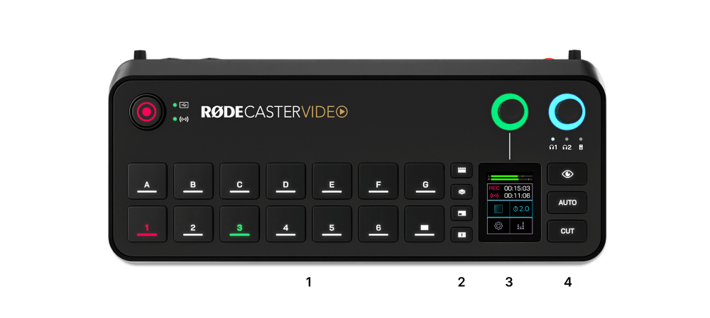 RODE RODECASTER VIDEO (Saatavilla noin - Available aprox.  10.6)